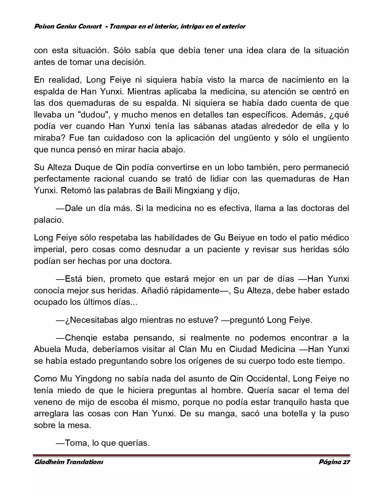 Poison Genious Consort (Novela) - Capítulo 359 - Página 26 - LectorTMOo