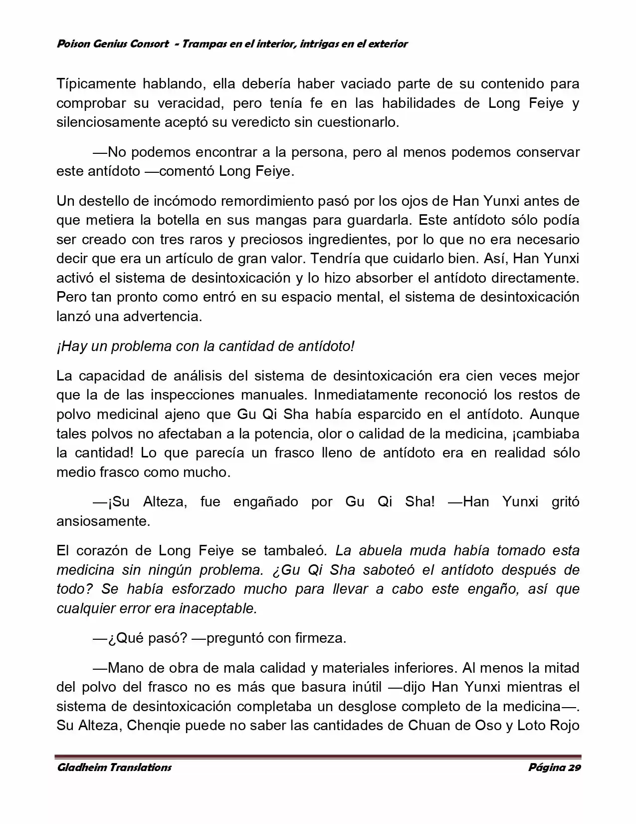 Poison Genious Consort (Novela) - Capítulo 359 - Página 28 - LectorTMOo