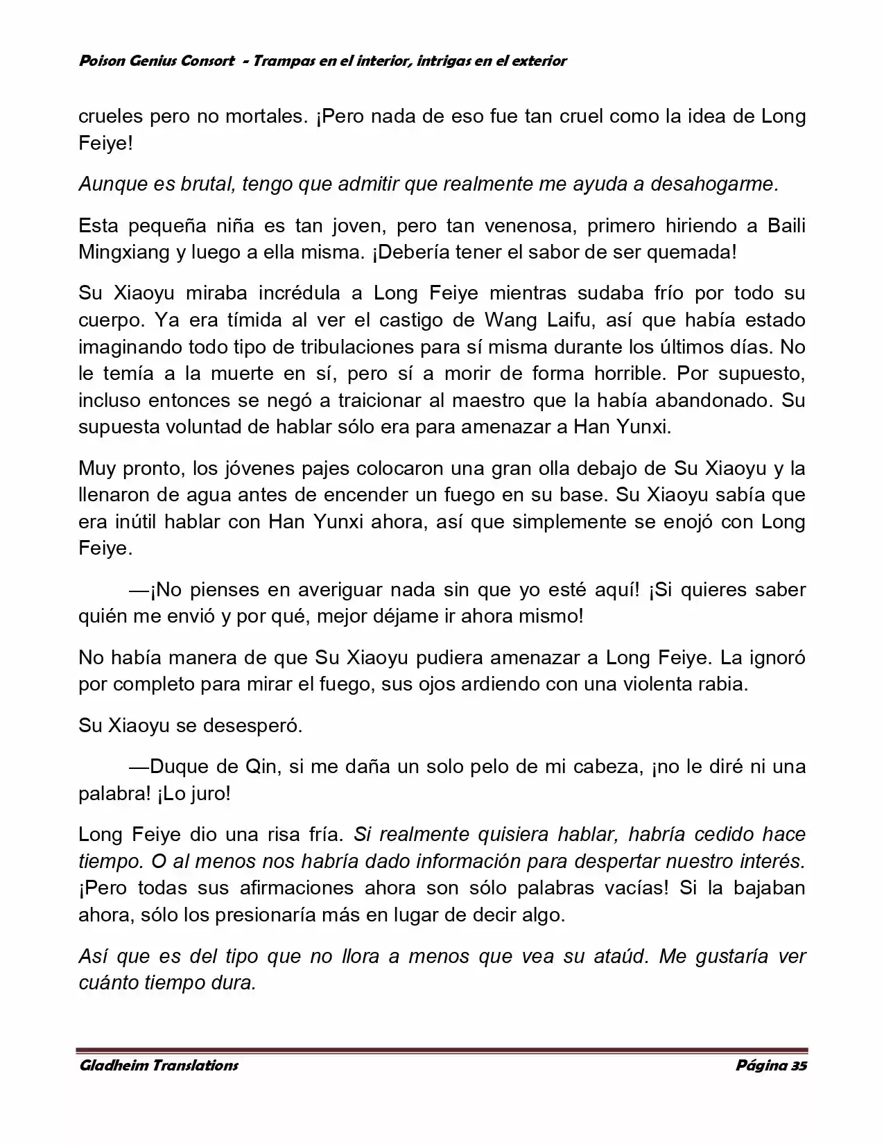 Poison Genious Consort (Novela) - Capítulo 359 - Página 32 - LectorTMOo