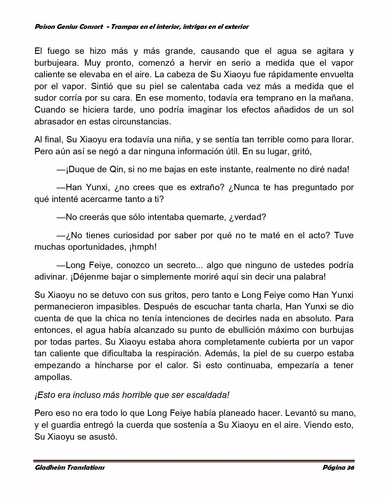 Poison Genious Consort (Novela) - Capítulo 359 - Página 33 - LectorTMOo