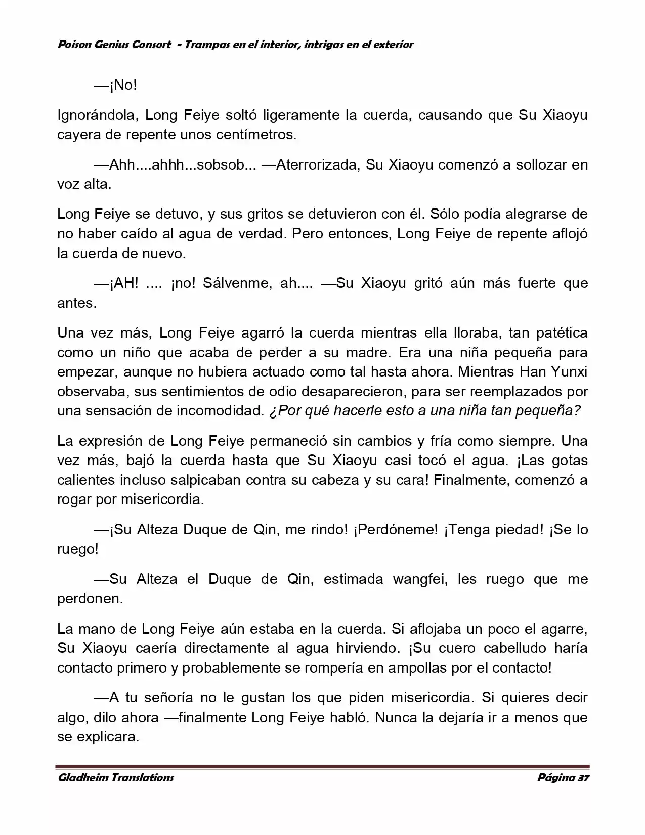 Poison Genious Consort (Novela) - Capítulo 359 - Página 34 - LectorTMOo