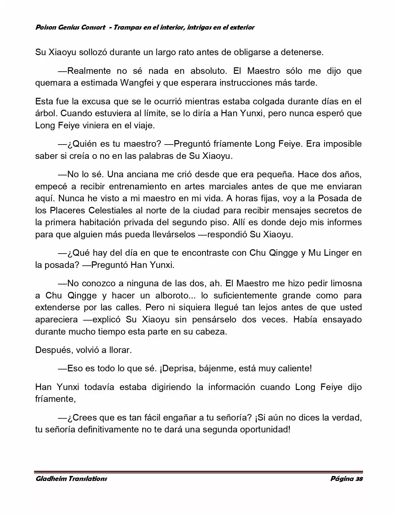 Poison Genious Consort (Novela) - Capítulo 359 - Página 35 - LectorTMOo