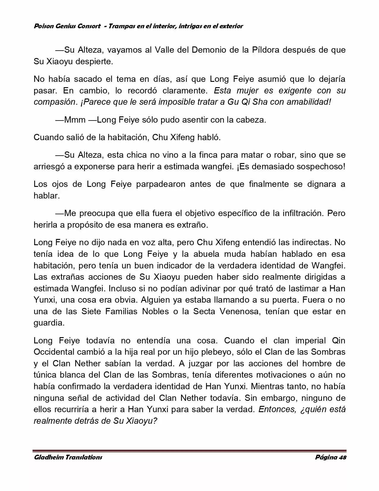 Poison Genious Consort (Novela) - Capítulo 359 - Página 45 - LectorTMOo