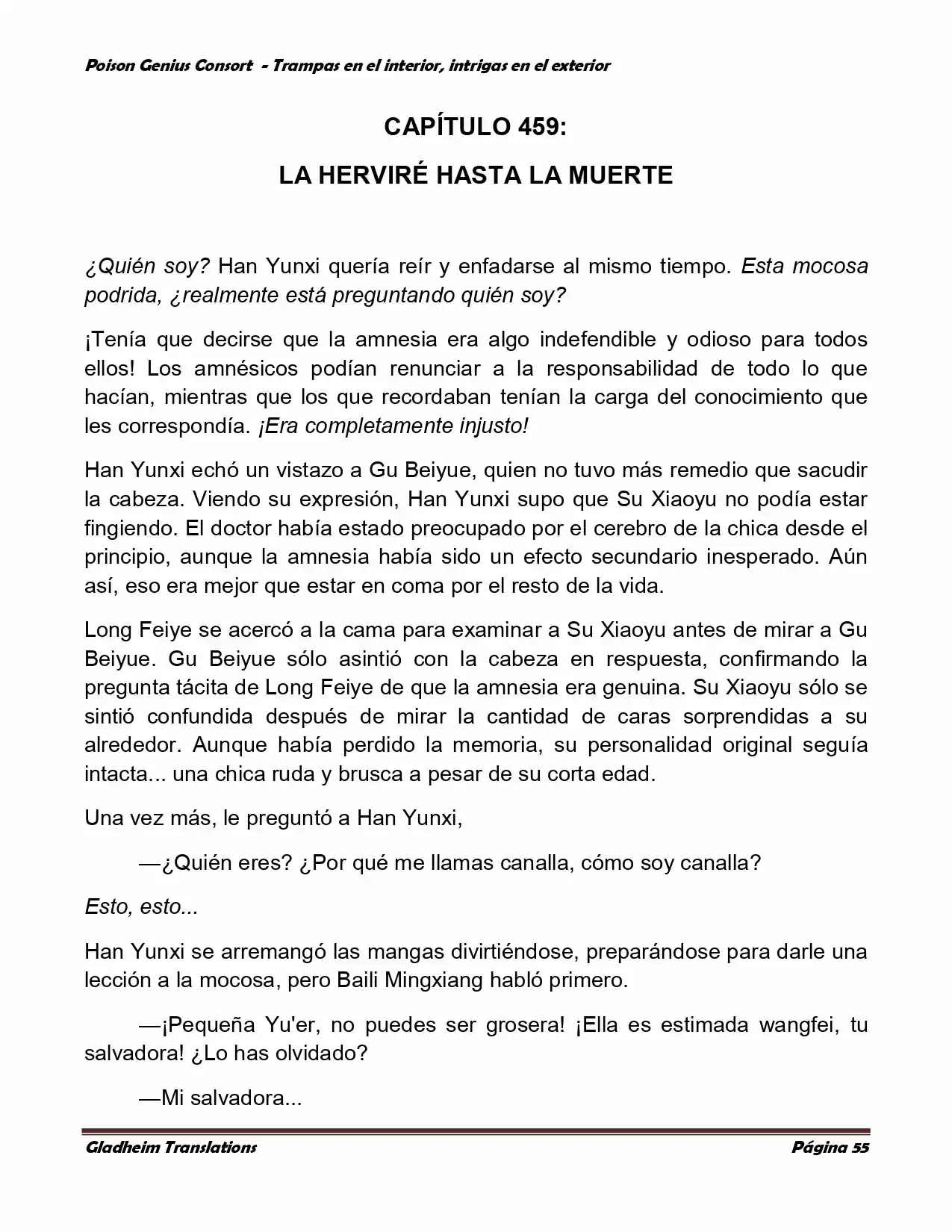 Poison Genious Consort (Novela) - Capítulo 359 - Página 51 - LectorTMOo