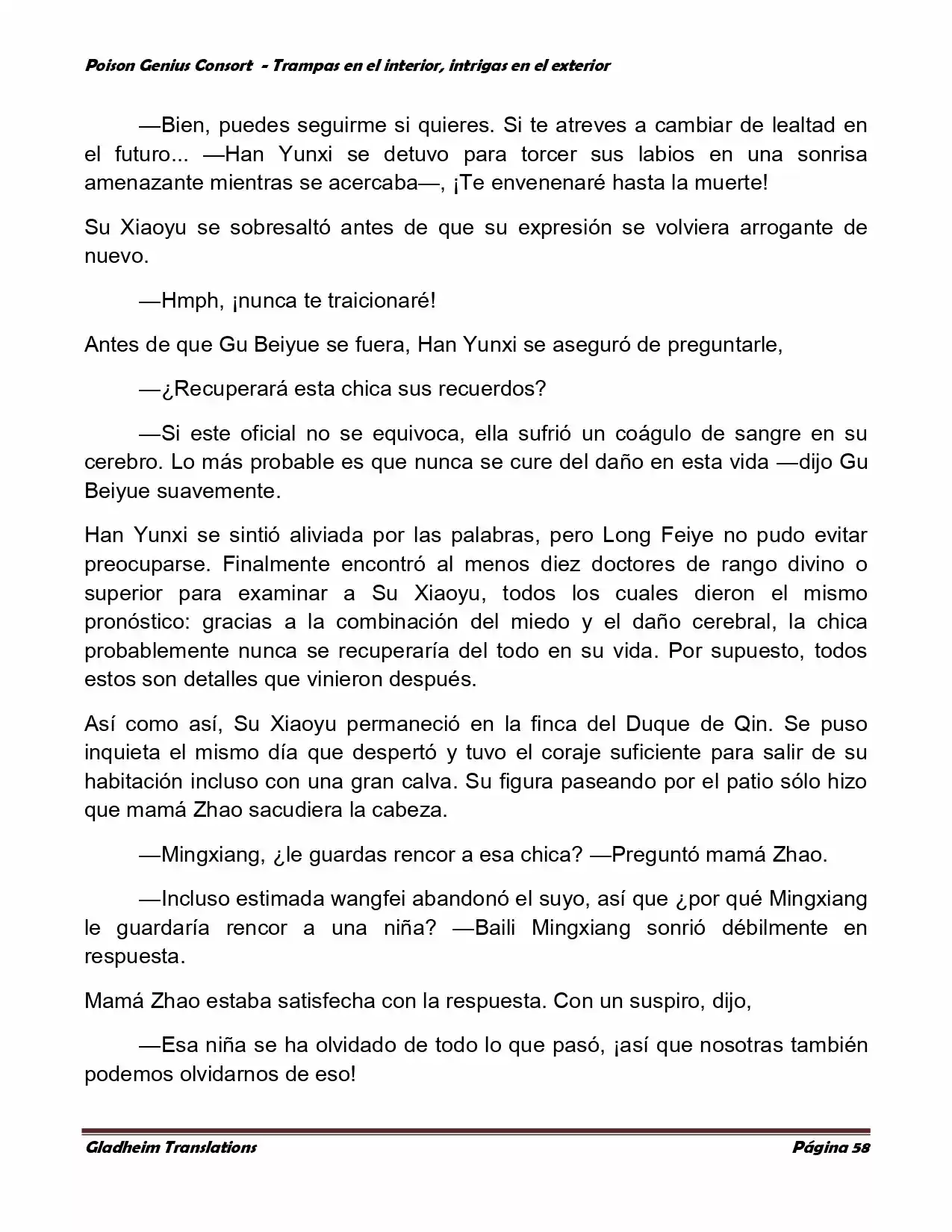 Poison Genious Consort (Novela) - Capítulo 359 - Página 54 - LectorTMOo