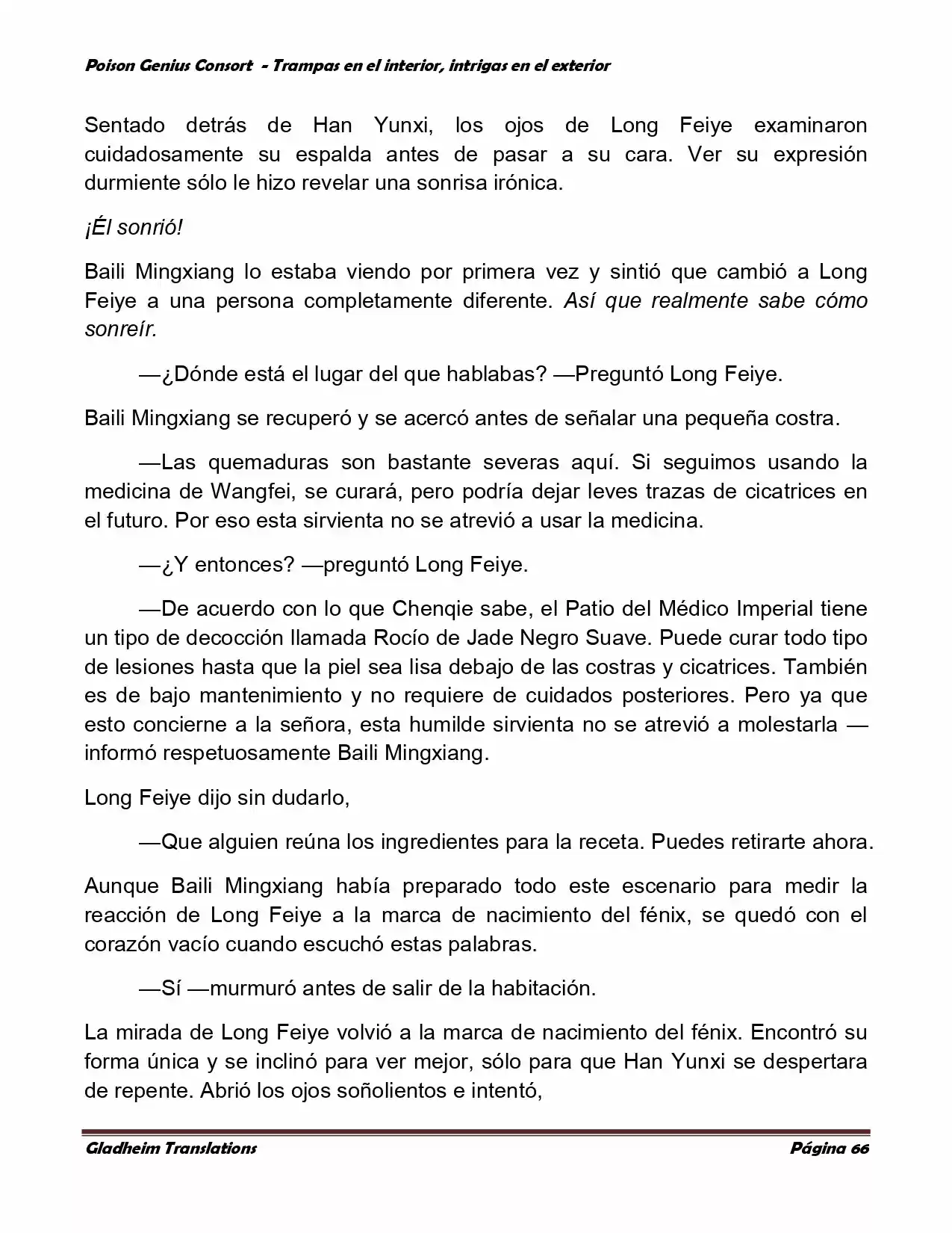 Poison Genious Consort (Novela) - Capítulo 359 - Página 62 - LectorTMOo