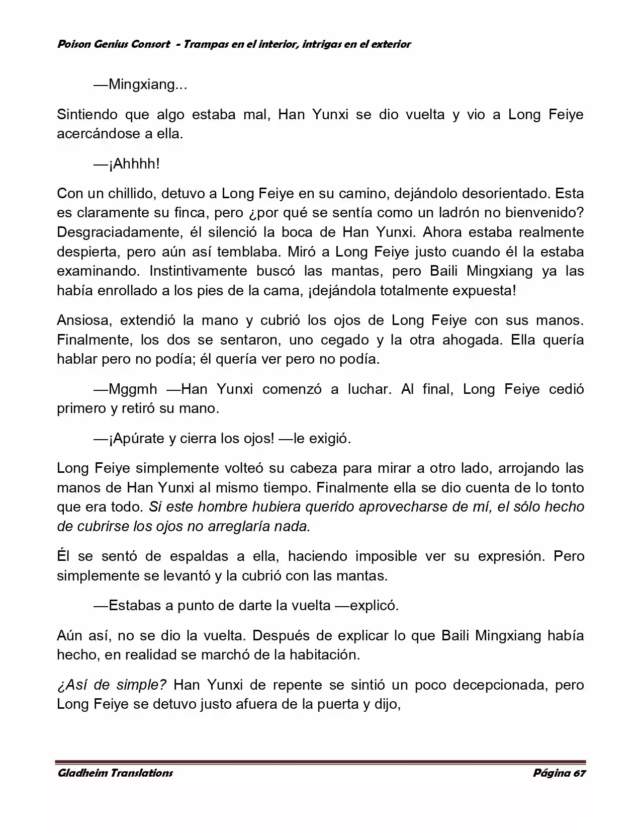 Poison Genious Consort (Novela) - Capítulo 359 - Página 63 - LectorTMOo