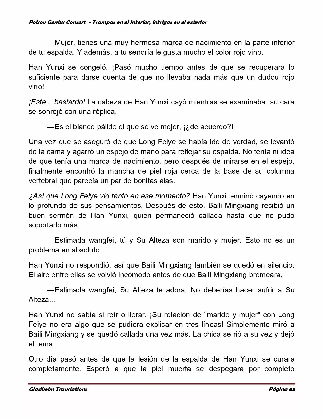 Poison Genious Consort (Novela) - Capítulo 359 - Página 64 - LectorTMOo