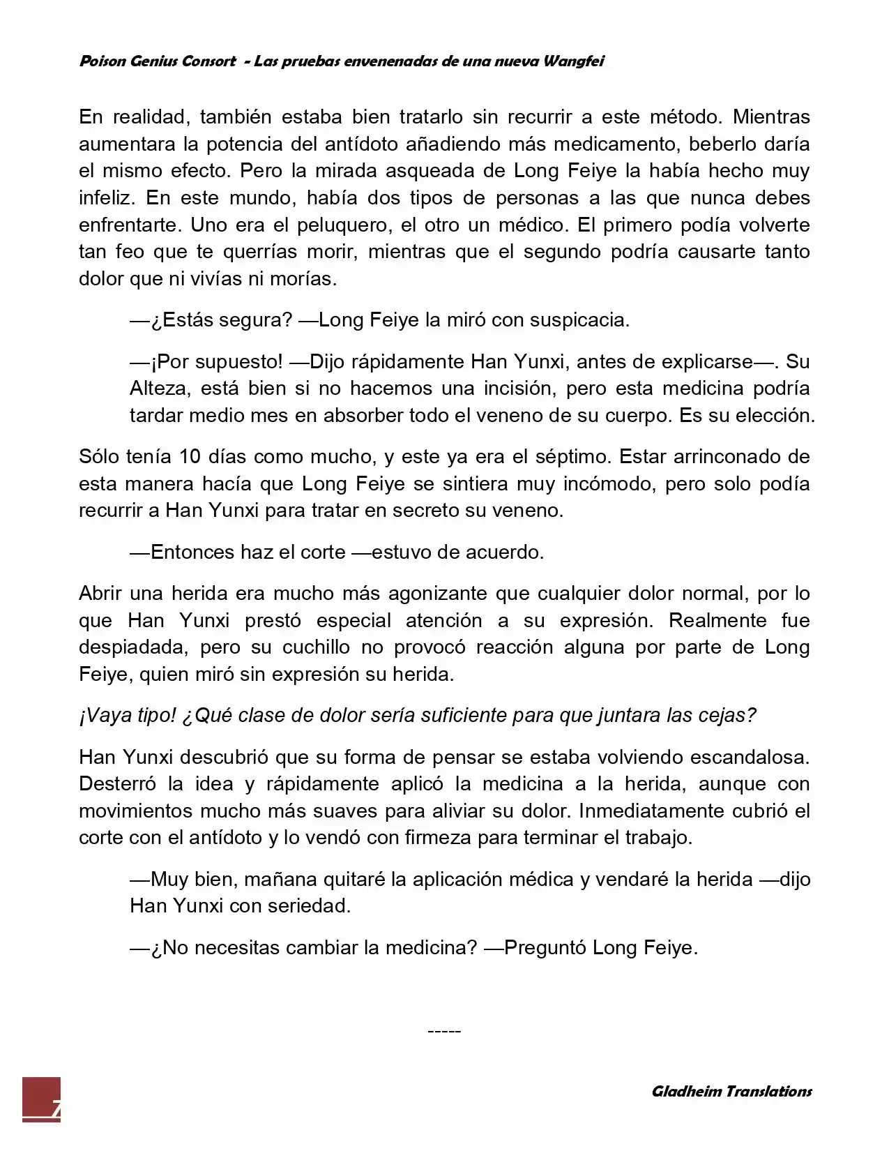 Poison Genious Consort (Novela) - Capítulo 36 - Página 7 - LectorTMOo