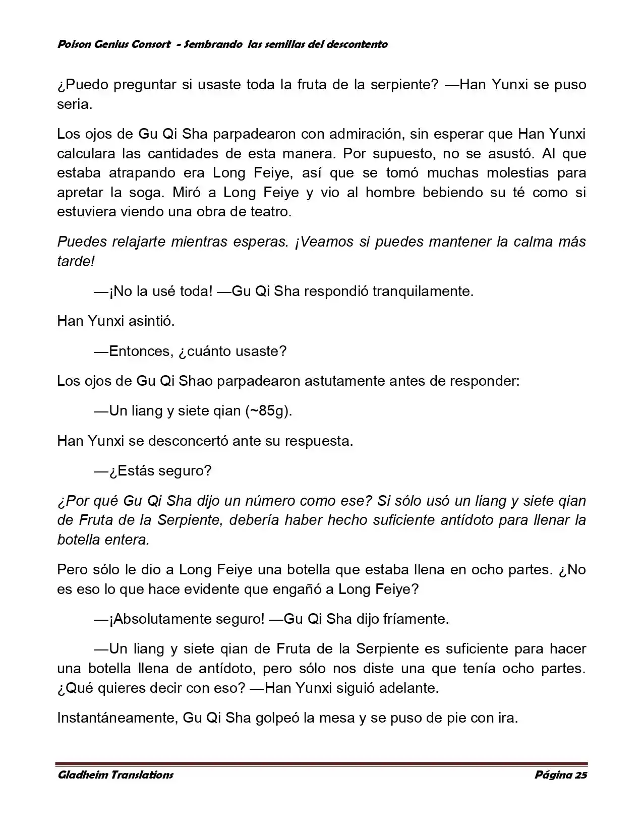 Poison Genious Consort (Novela) - Capítulo 360 - Página 25 - LectorTMOo