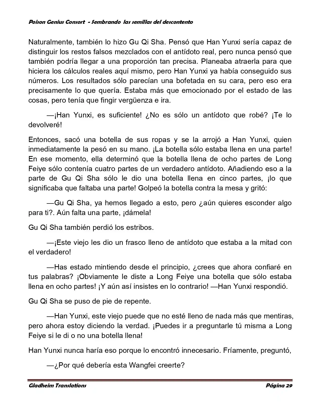 Poison Genious Consort (Novela) - Capítulo 360 - Página 29 - LectorTMOo