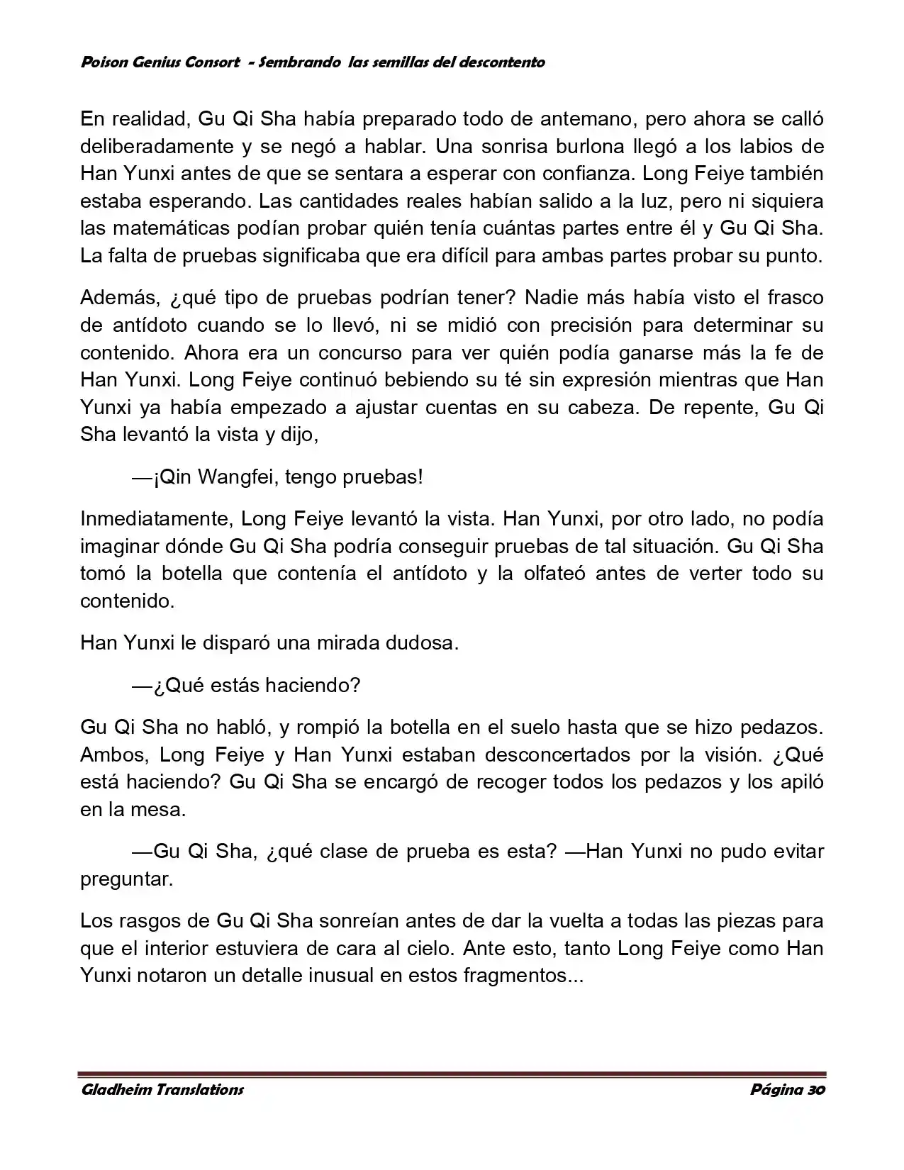 Poison Genious Consort (Novela) - Capítulo 360 - Página 30 - LectorTMOo