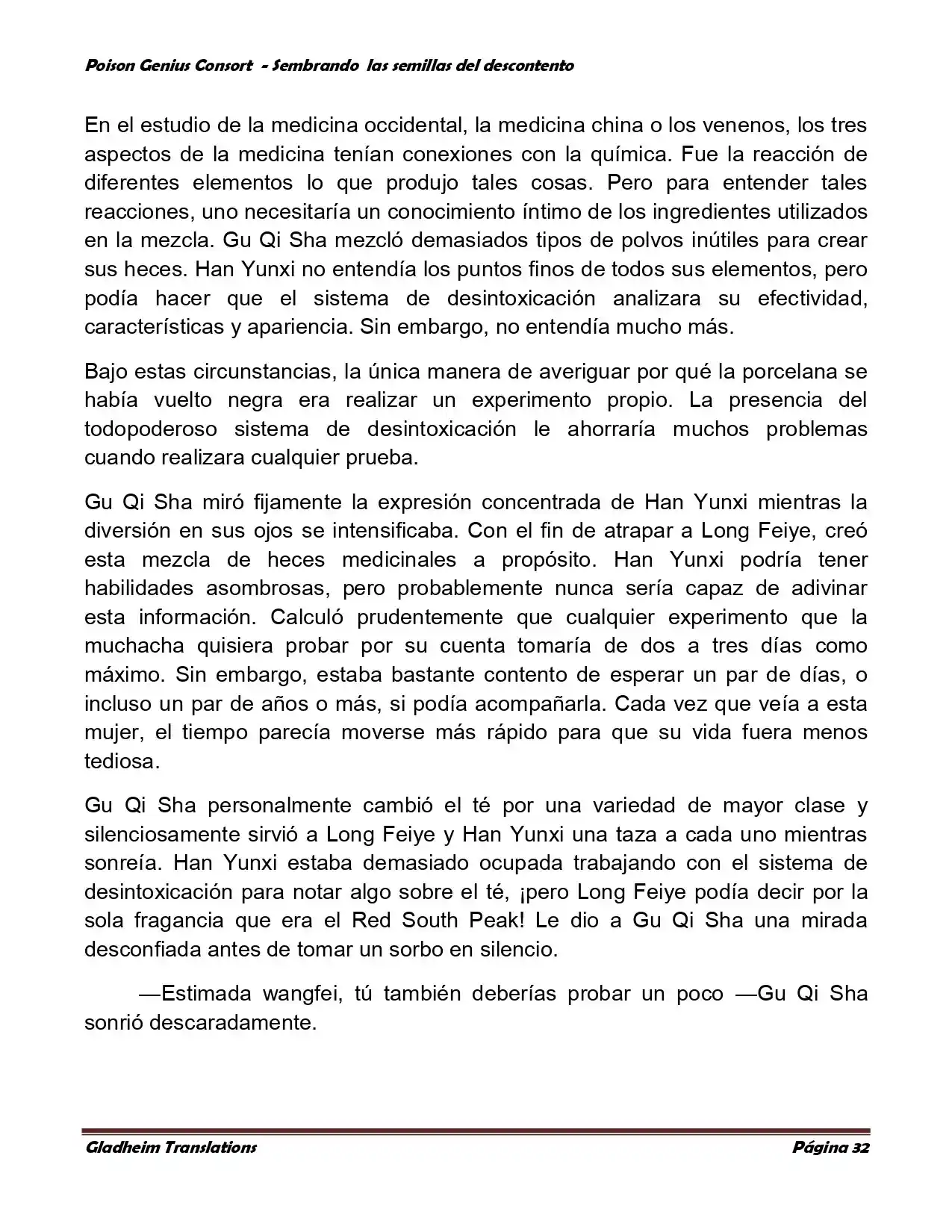 Poison Genious Consort (Novela) - Capítulo 360 - Página 32 - LectorTMOo