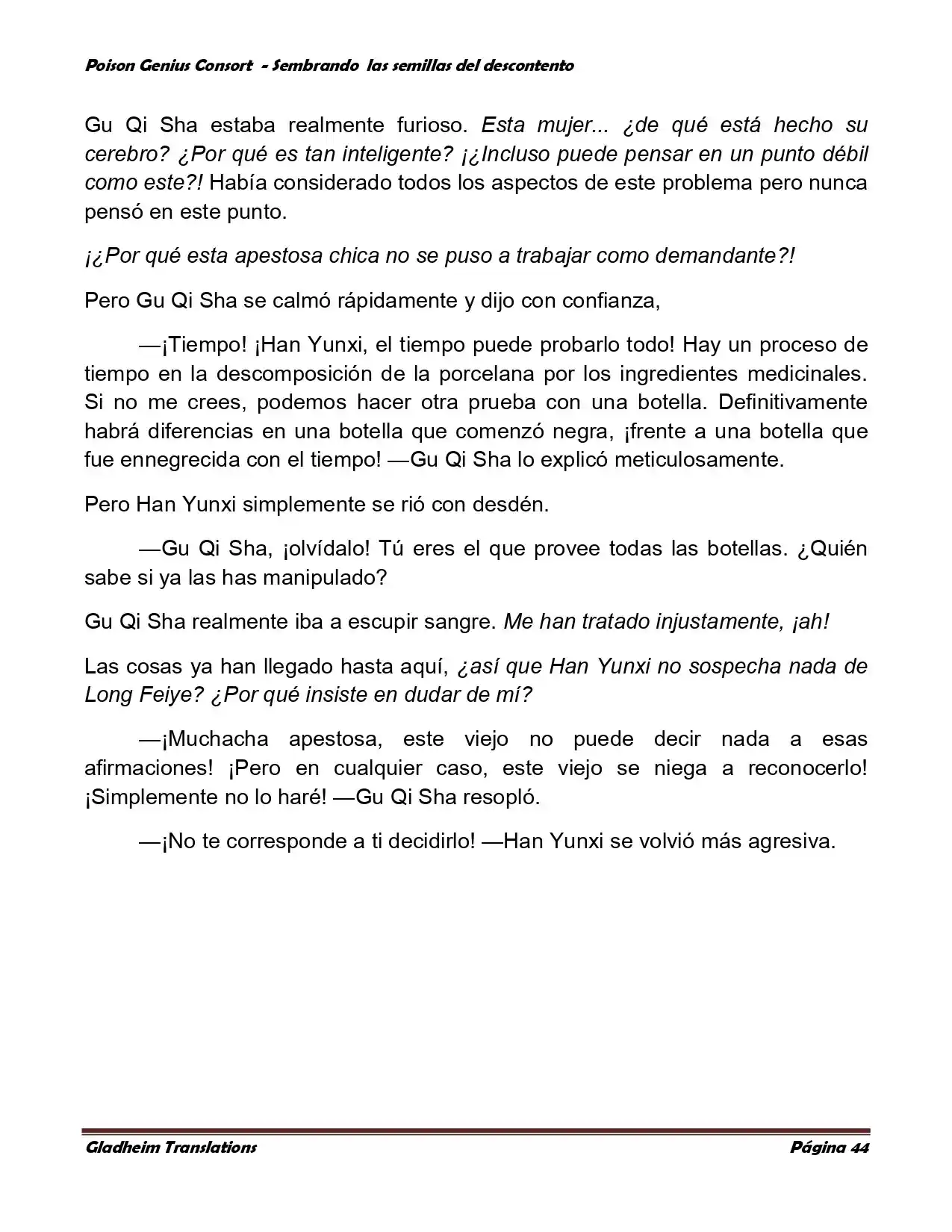 Poison Genious Consort (Novela) - Capítulo 360 - Página 44 - LectorTMOo