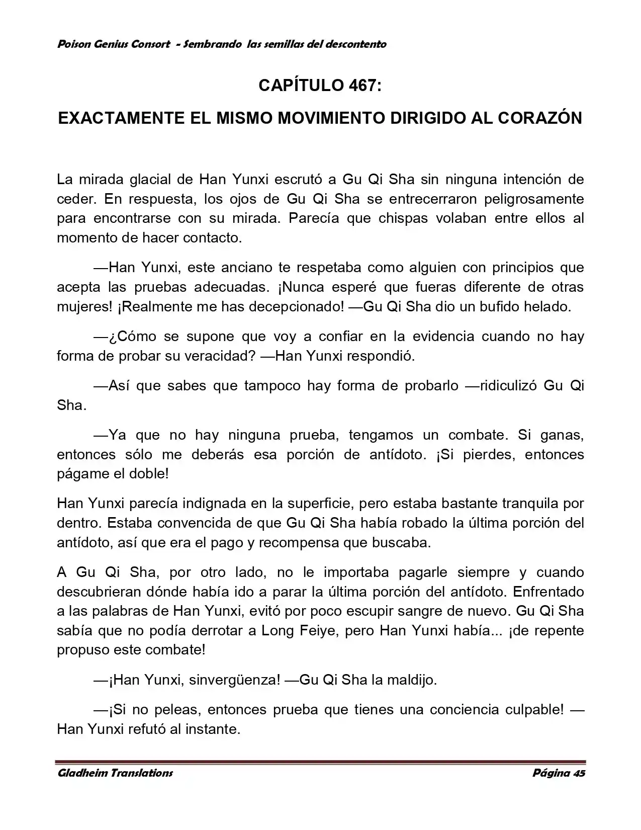 Poison Genious Consort (Novela) - Capítulo 360 - Página 45 - LectorTMOo