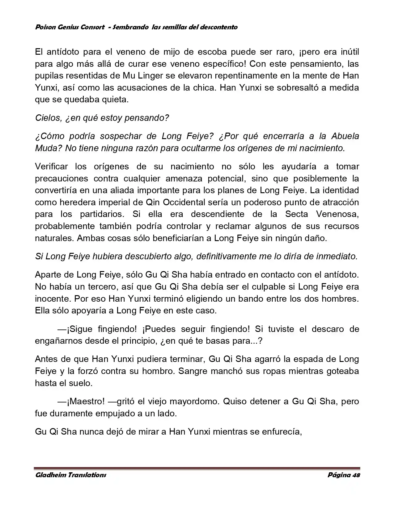 Poison Genious Consort (Novela) - Capítulo 360 - Página 48 - LectorTMOo