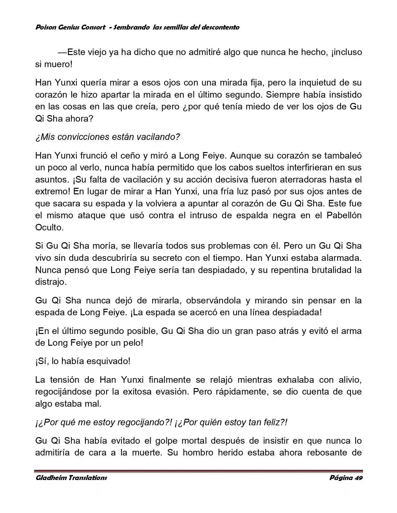 Poison Genious Consort (Novela) - Capítulo 360 - Página 49 - LectorTMOo