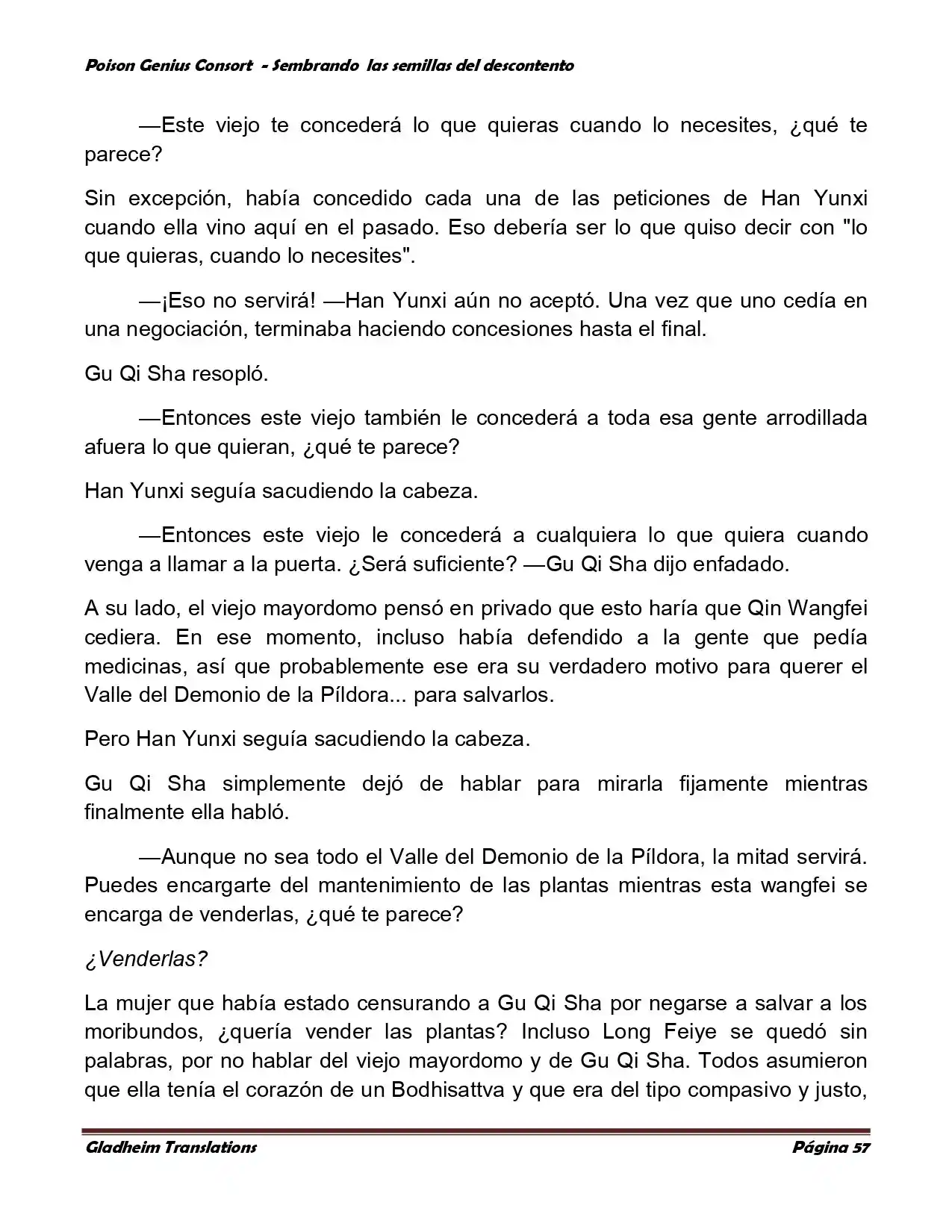 Poison Genious Consort (Novela) - Capítulo 360 - Página 57 - LectorTMOo