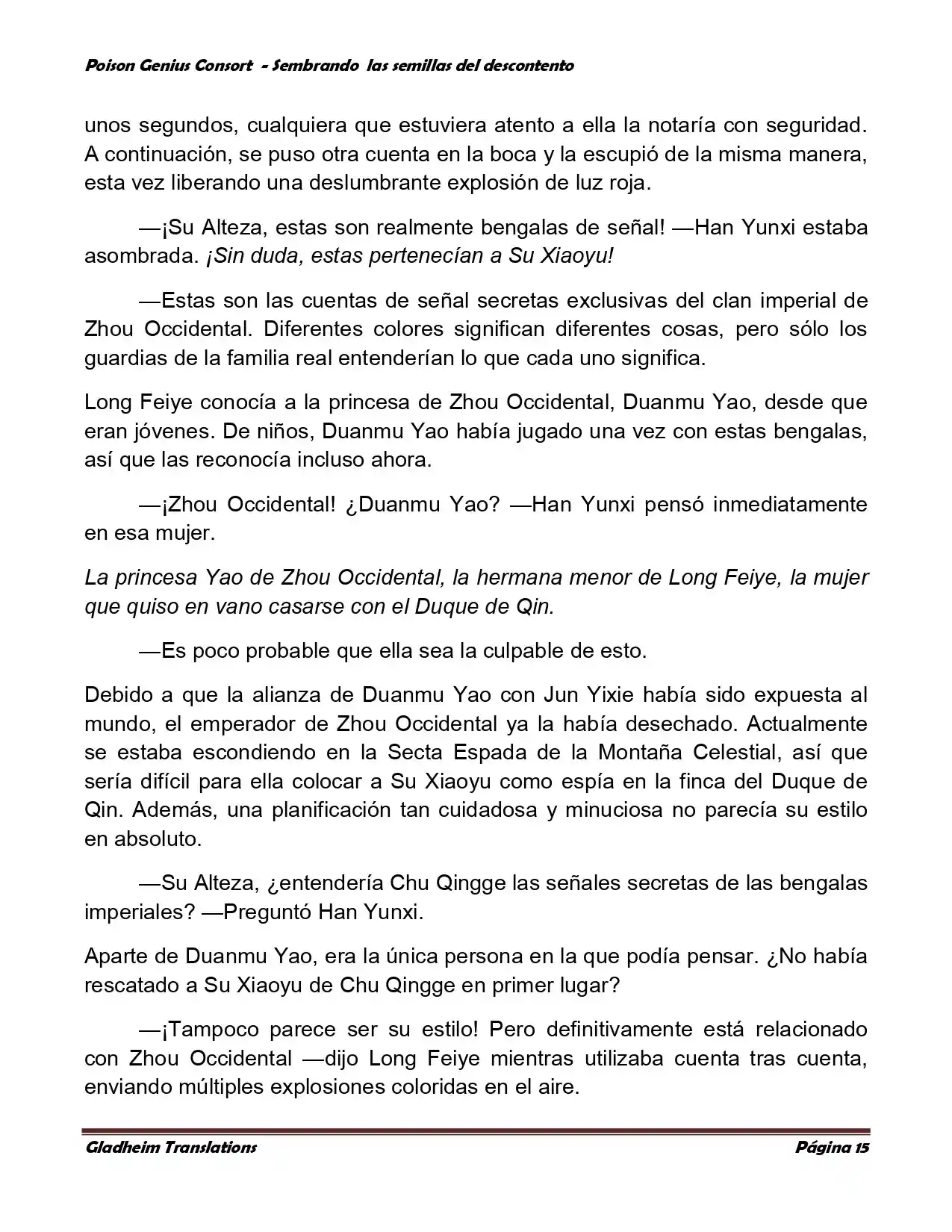 Poison Genious Consort (Novela) - Capítulo 361 - Página 15 - LectorTMOo