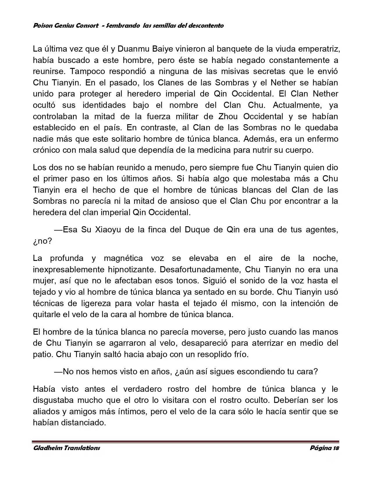 Poison Genious Consort (Novela) - Capítulo 361 - Página 18 - LectorTMOo
