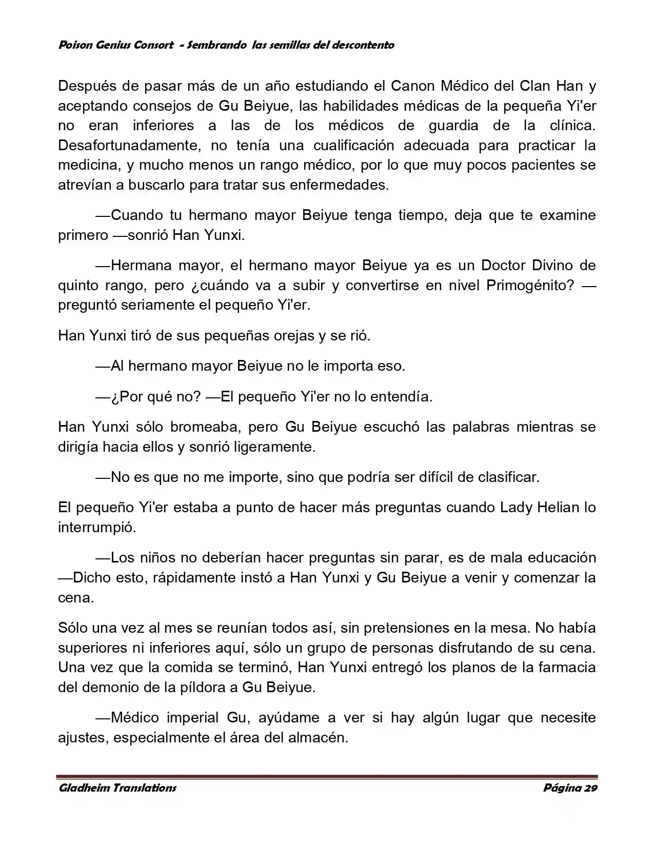 Poison Genious Consort (Novela) - Capítulo 361 - Página 29 - LectorTMOo