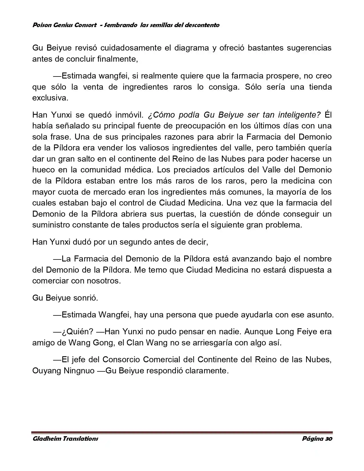 Poison Genious Consort (Novela) - Capítulo 361 - Página 30 - LectorTMOo