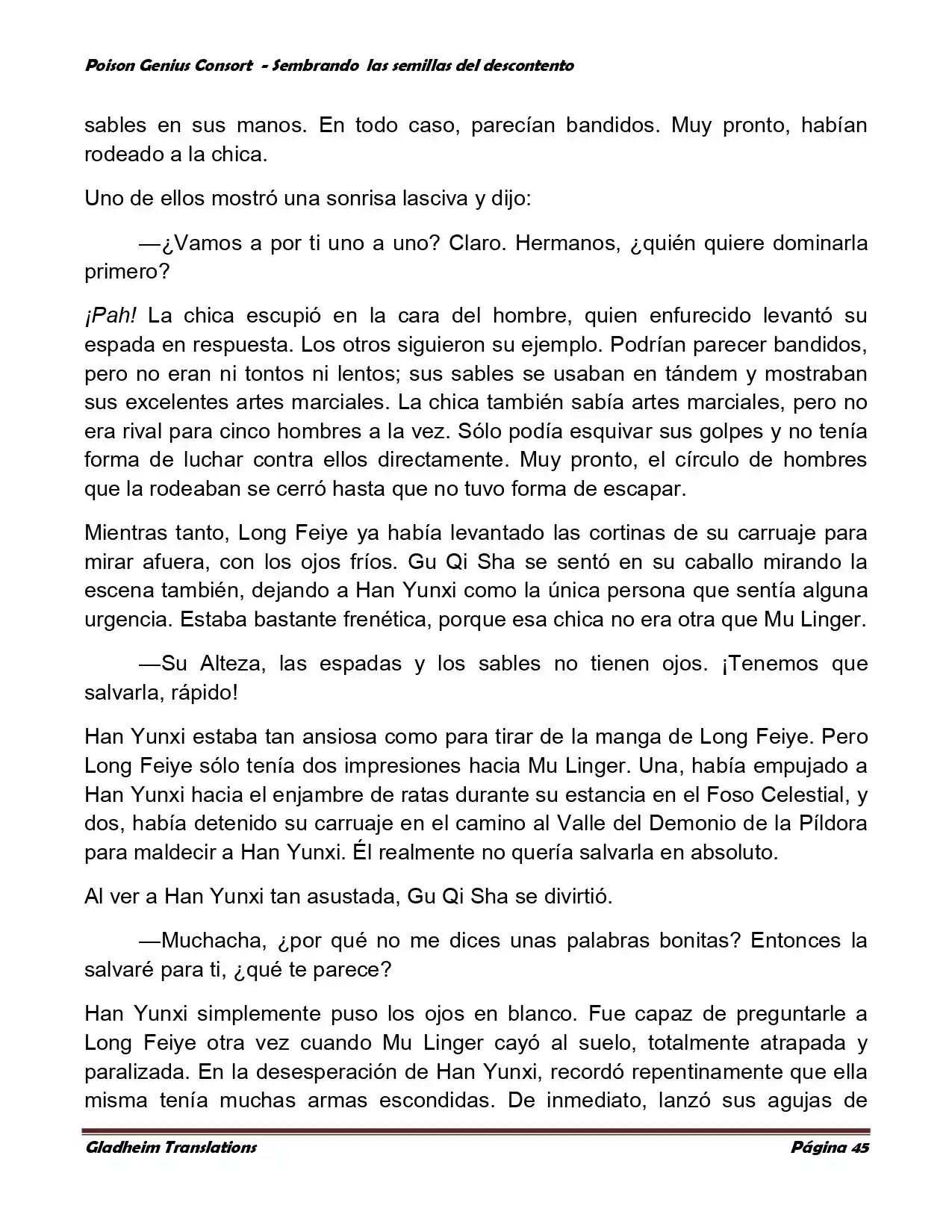 Poison Genious Consort (Novela) - Capítulo 361 - Página 45 - LectorTMOo