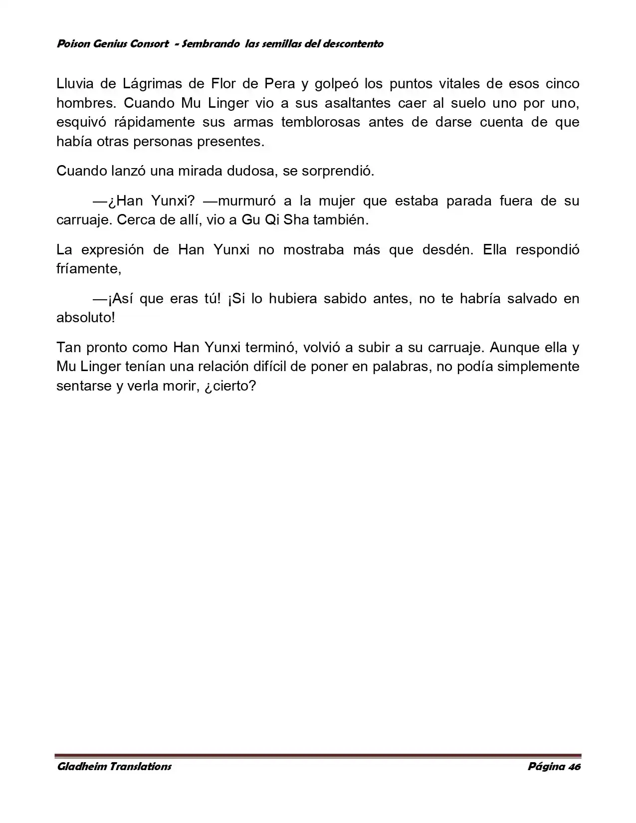 Poison Genious Consort (Novela) - Capítulo 361 - Página 46 - LectorTMOo