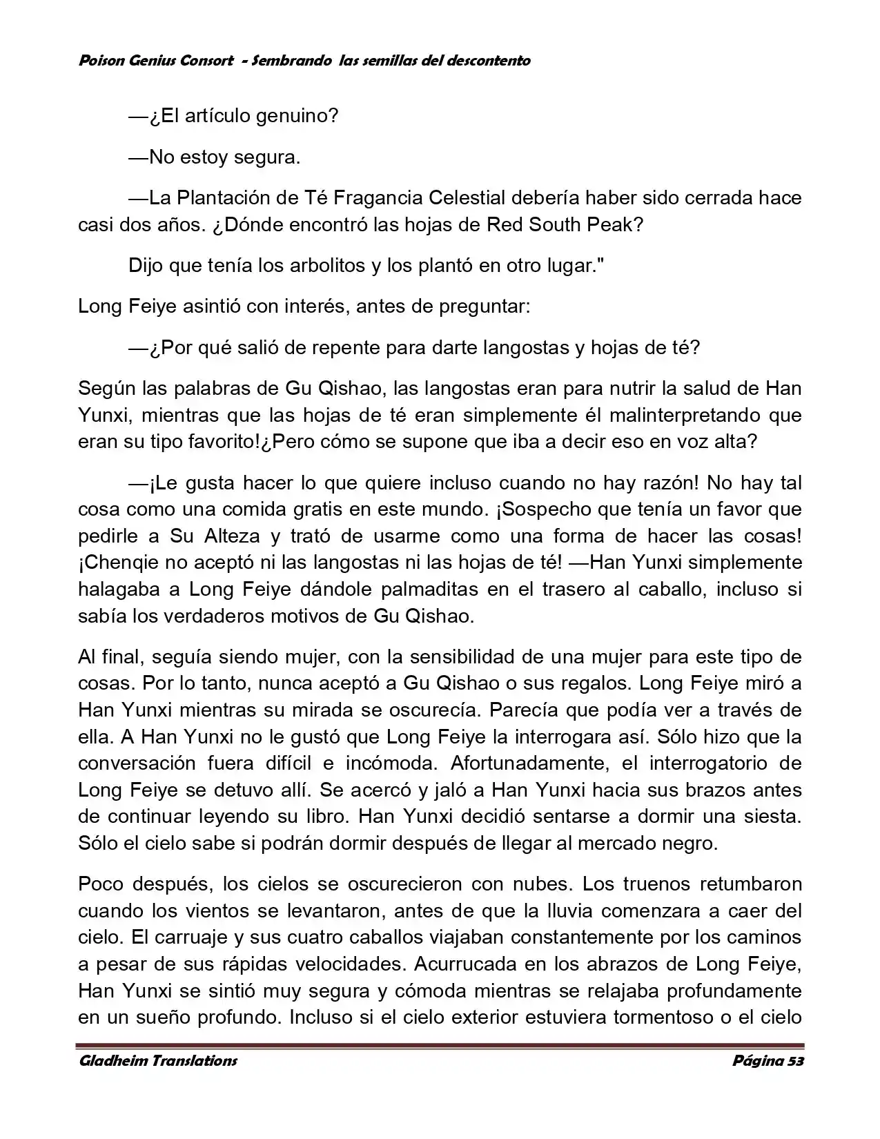 Poison Genious Consort (Novela) - Capítulo 361 - Página 53 - LectorTMOo