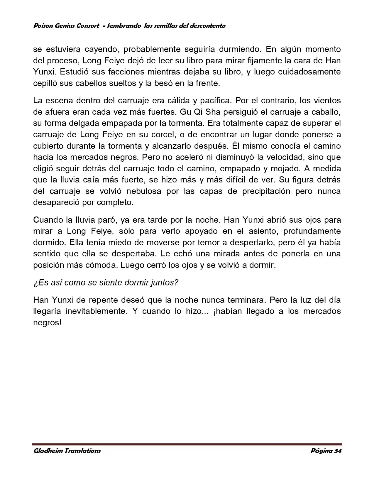 Poison Genious Consort (Novela) - Capítulo 361 - Página 54 - LectorTMOo