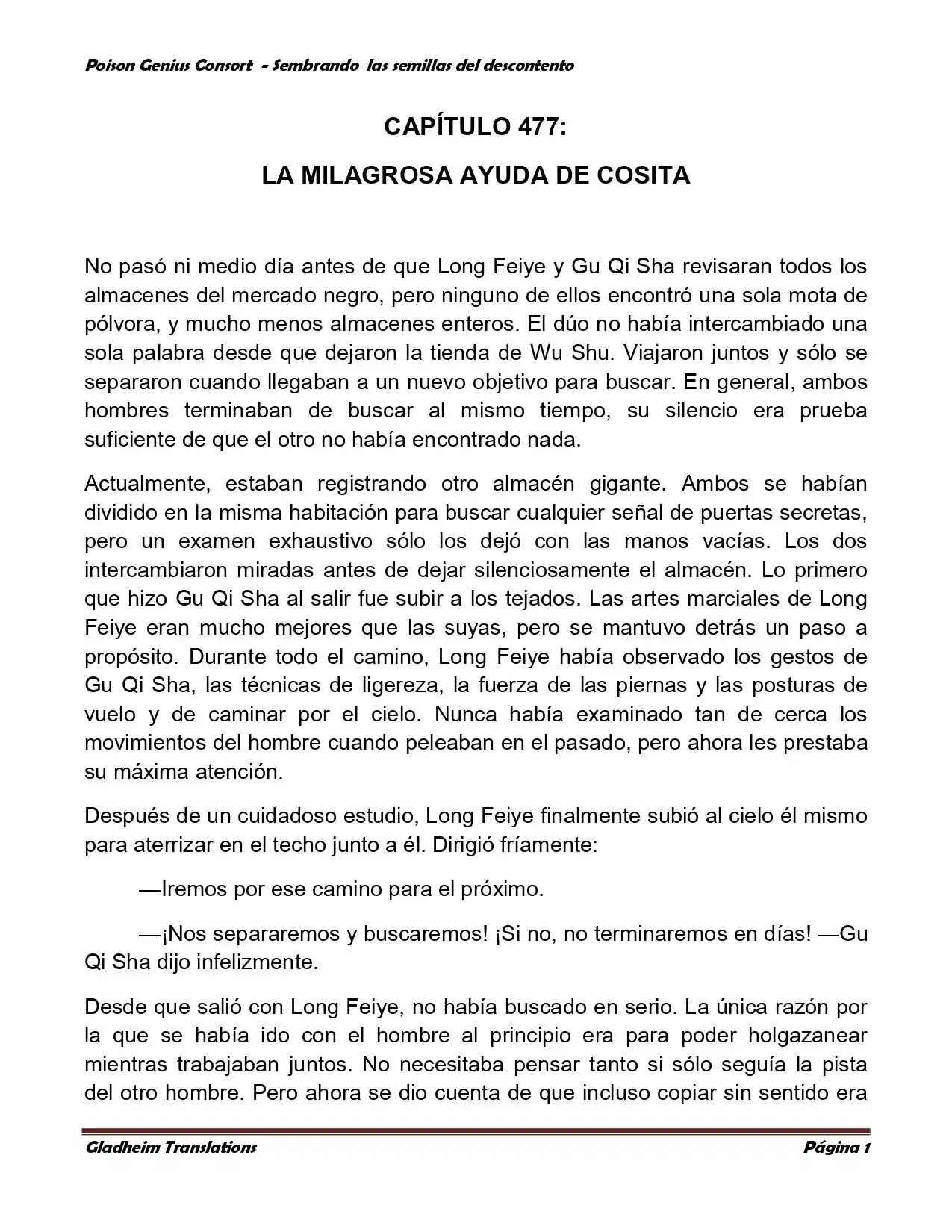 Poison Genious Consort (Novela) - Capítulo 362 - Página 1 - LectorTMOo