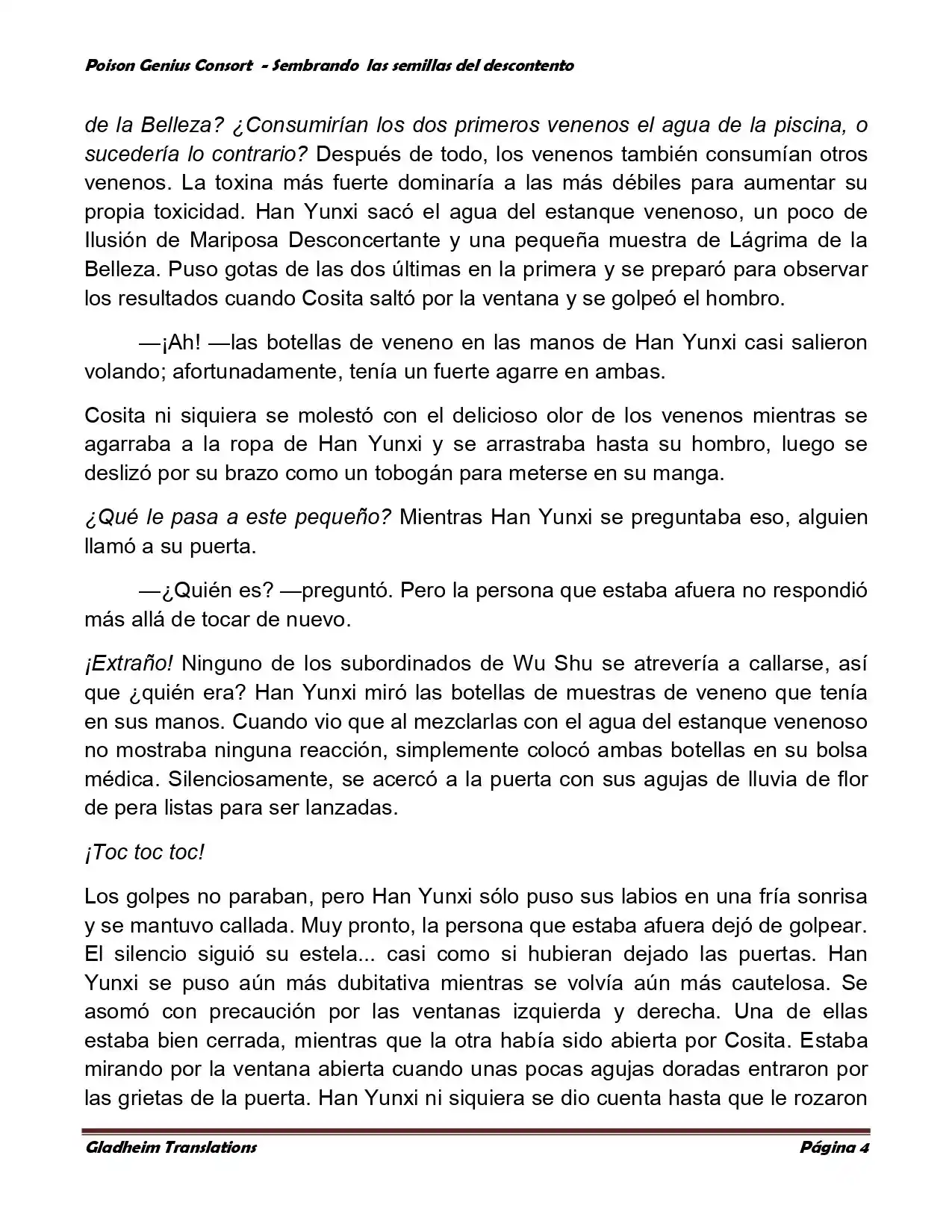Poison Genious Consort (Novela) - Capítulo 362 - Página 7 - LectorTMOo