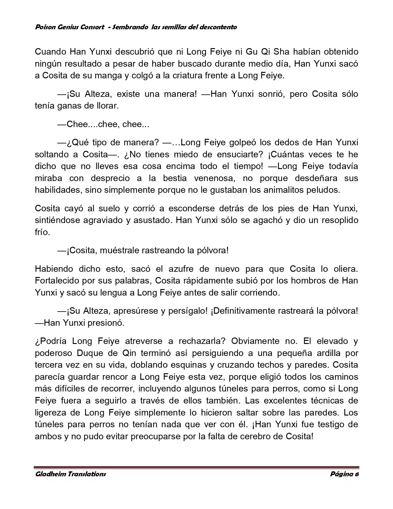 Poison Genious Consort (Novela) - Capítulo 362 - Página 10 - LectorTMOo