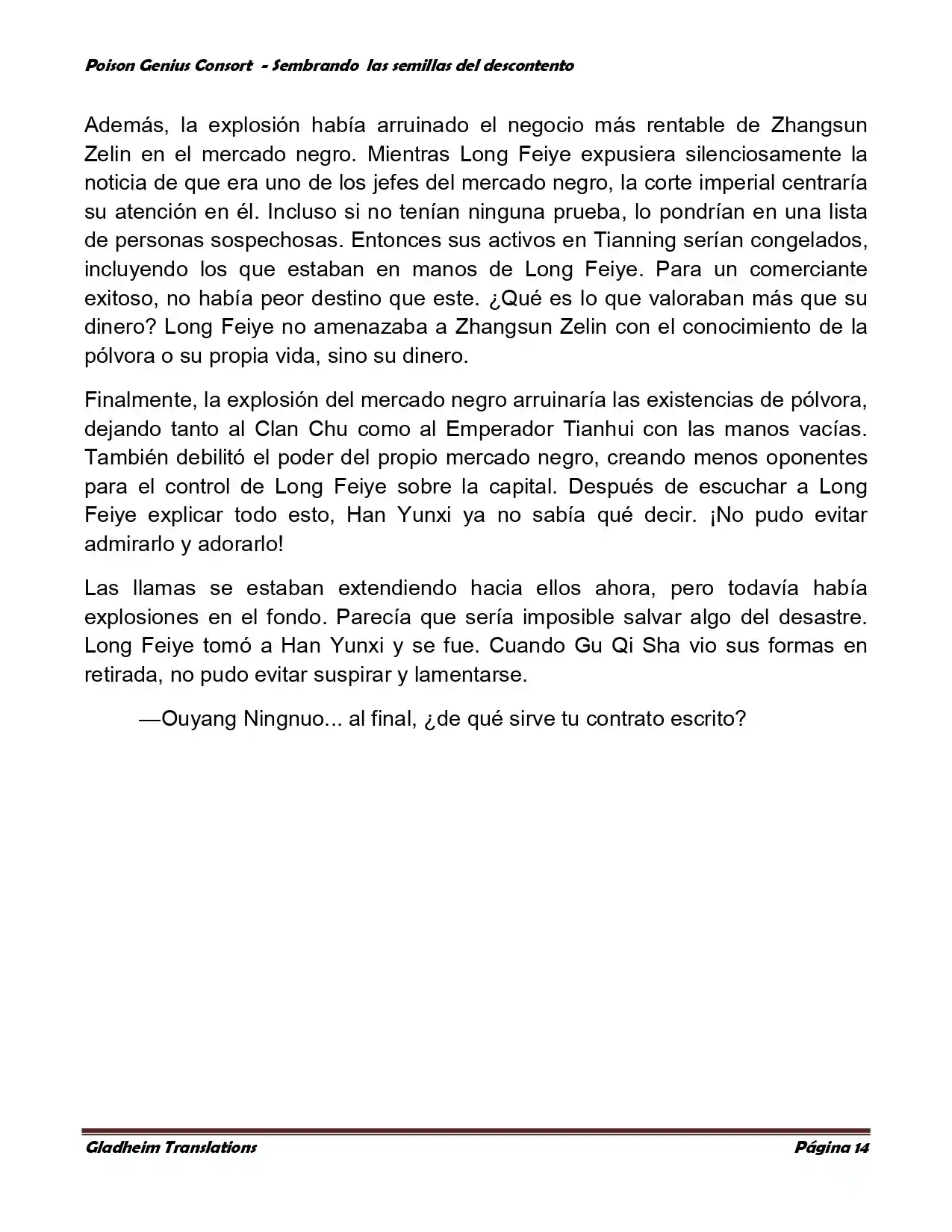 Poison Genious Consort (Novela) - Capítulo 362 - Página 20 - LectorTMOo