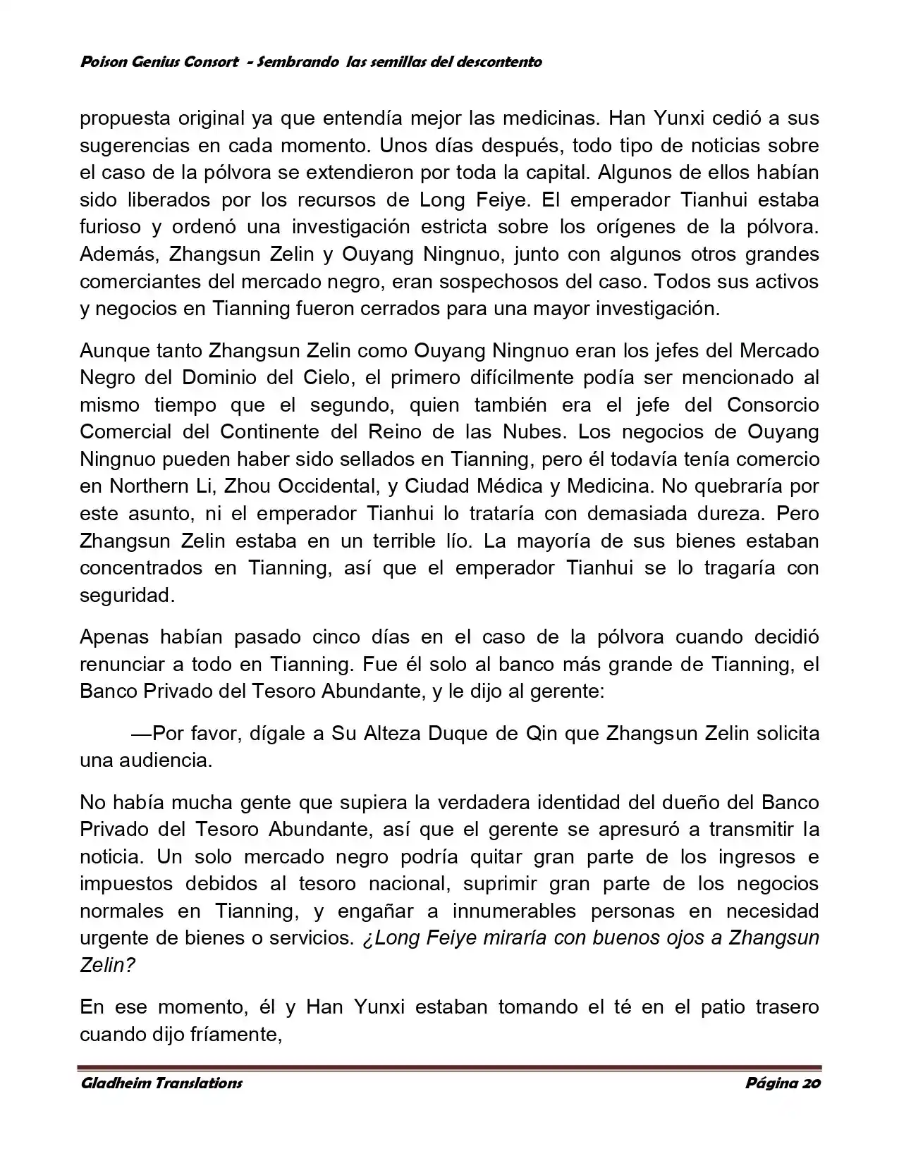 Poison Genious Consort (Novela) - Capítulo 362 - Página 32 - LectorTMOo