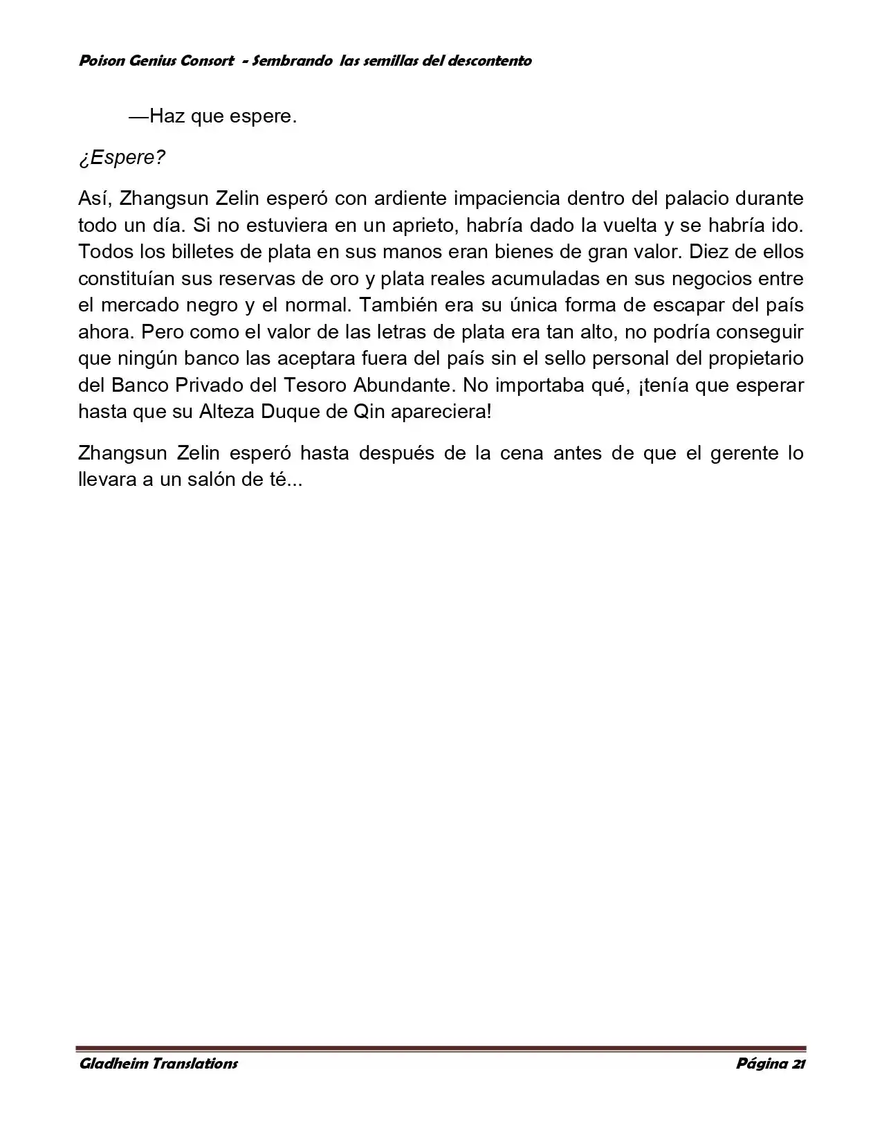Poison Genious Consort (Novela) - Capítulo 362 - Página 34 - LectorTMOo