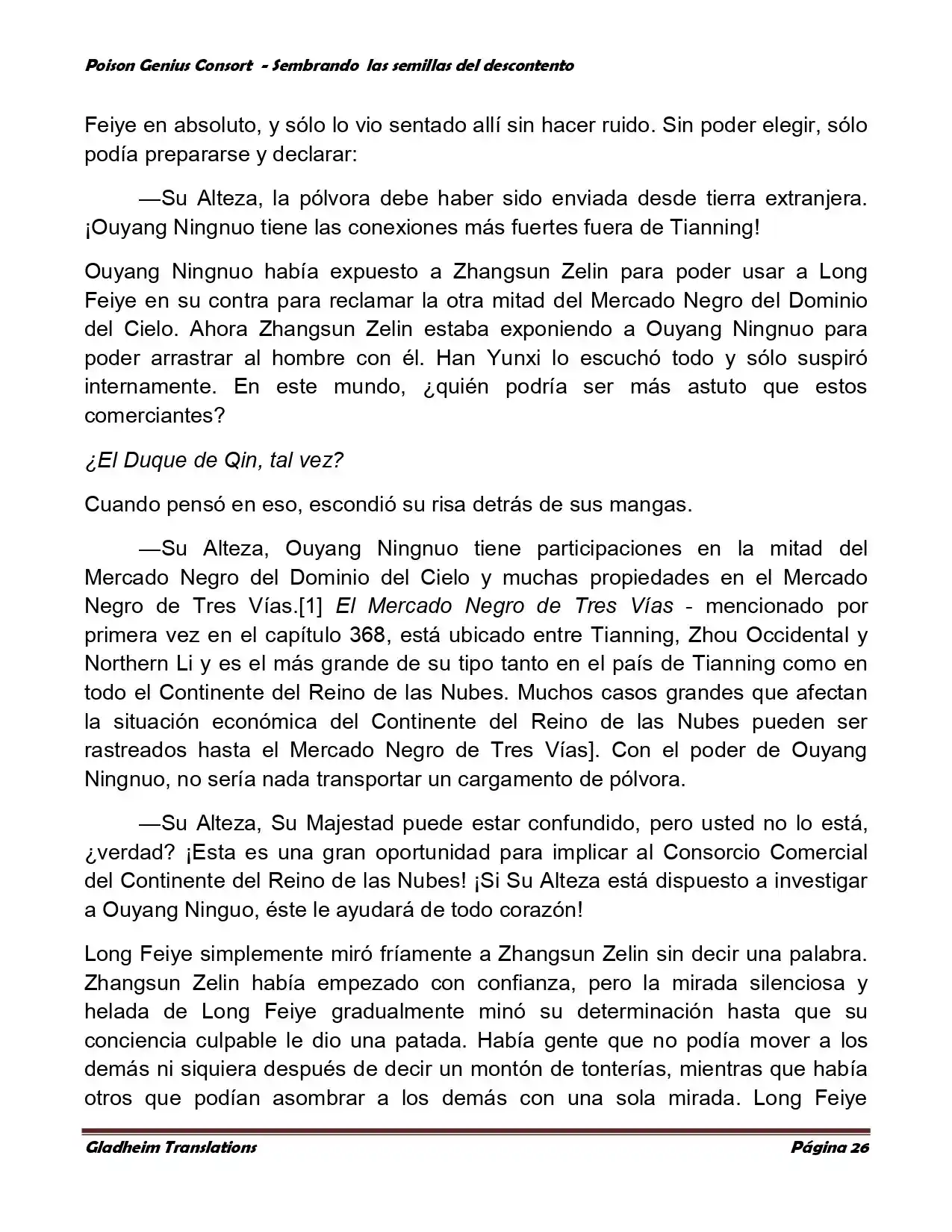 Poison Genious Consort (Novela) - Capítulo 362 - Página 39 - LectorTMOo