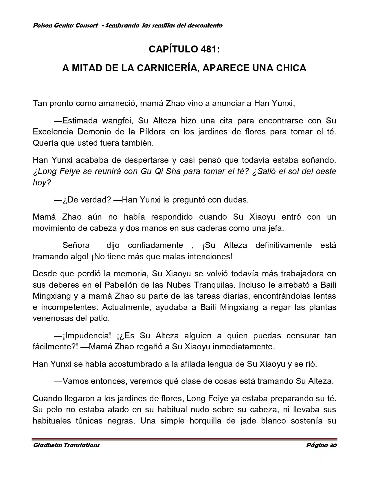 Poison Genious Consort (Novela) - Capítulo 362 - Página 47 - LectorTMOo