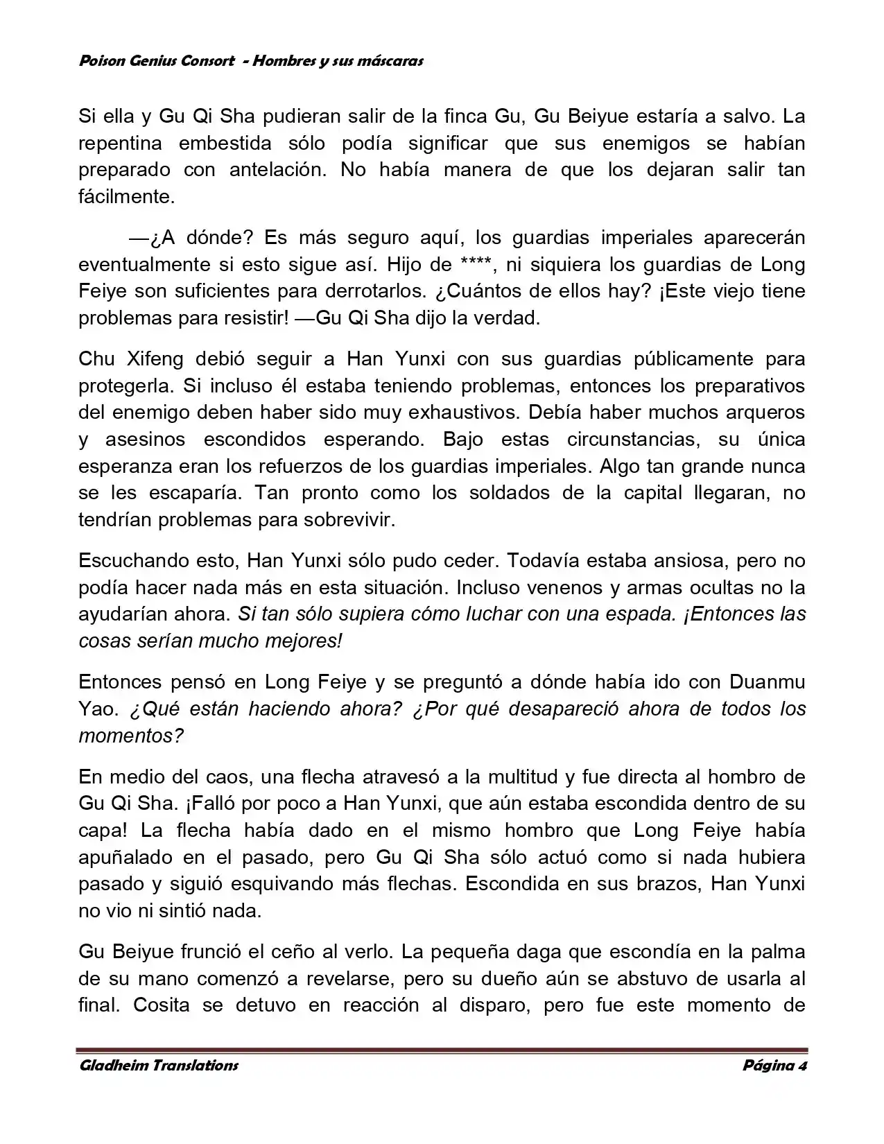 Poison Genious Consort (Novela) - Capítulo 363 - Página 6 - LectorTMOo