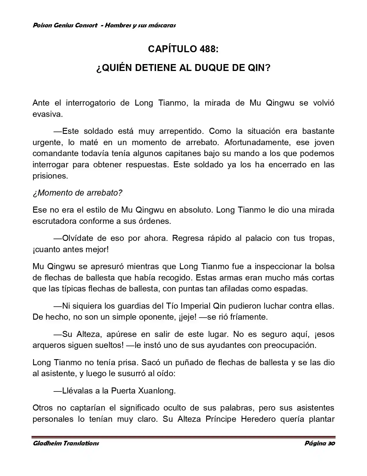 Poison Genious Consort (Novela) - Capítulo 363 - Página 42 - LectorTMOo