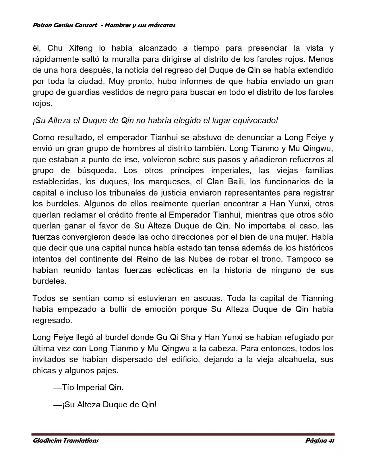Poison Genious Consort (Novela) - Capítulo 363 - Página 61 - LectorTMOo