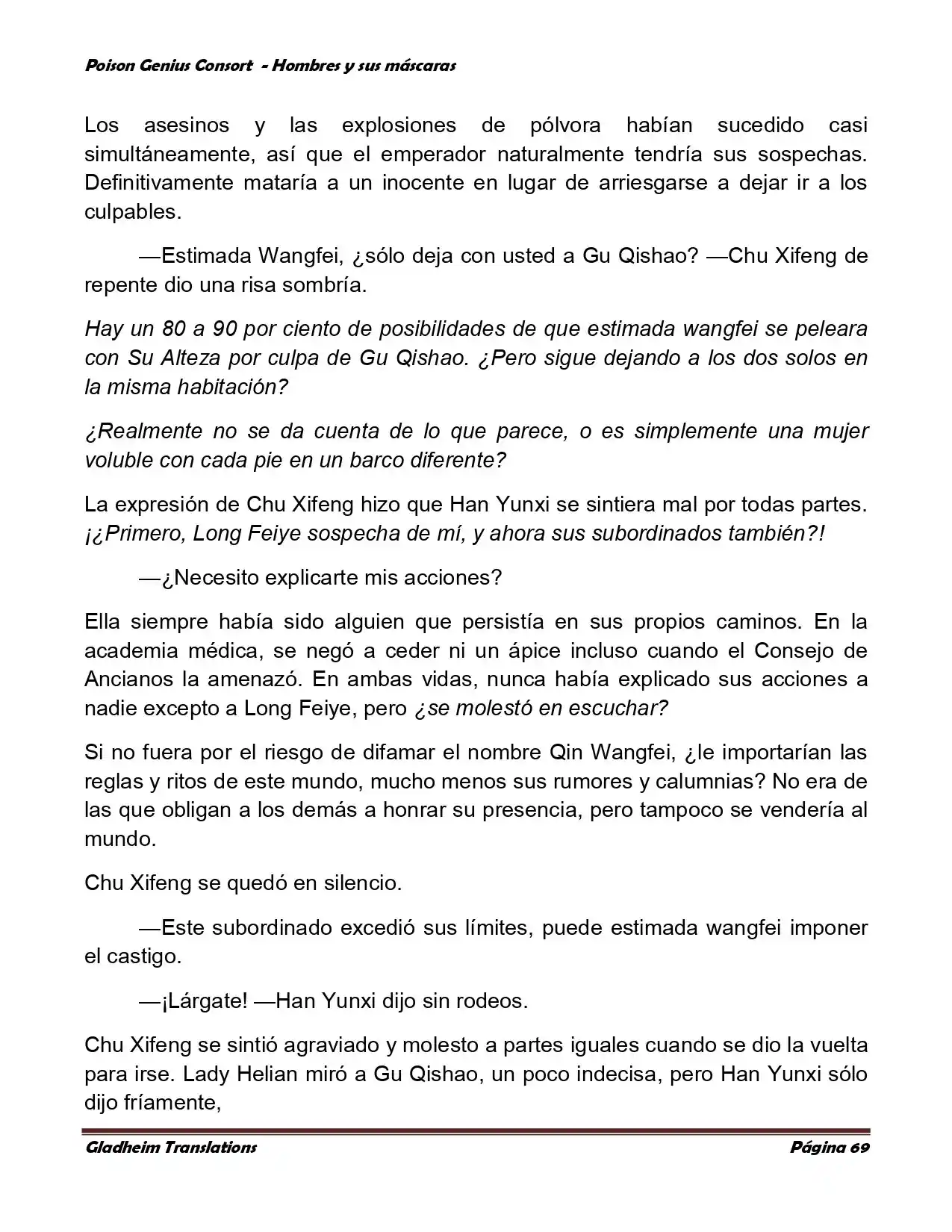 Poison Genious Consort (Novela) - Capítulo 363 - Página 99 - LectorTMOo