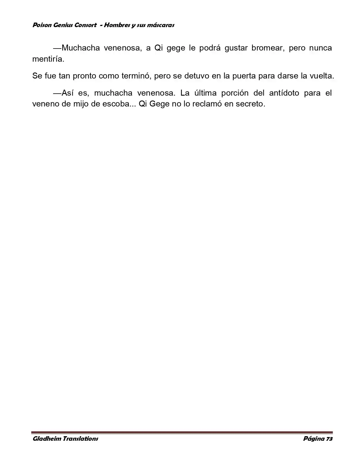 Poison Genious Consort (Novela) - Capítulo 363 - Página 108 - LectorTMOo