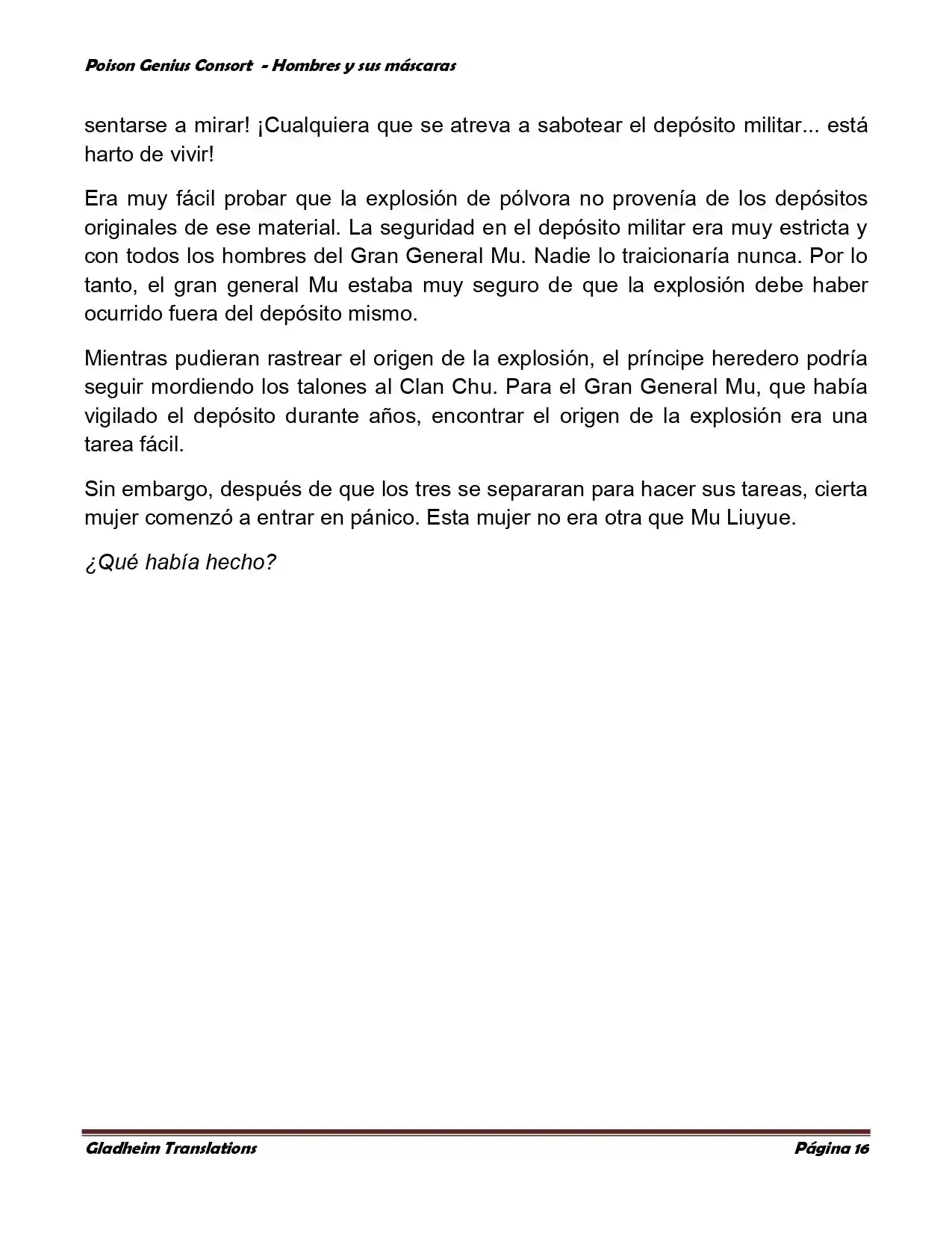 Poison Genious Consort (Novela) - Capítulo 364 - Página 16 - LectorTMOo