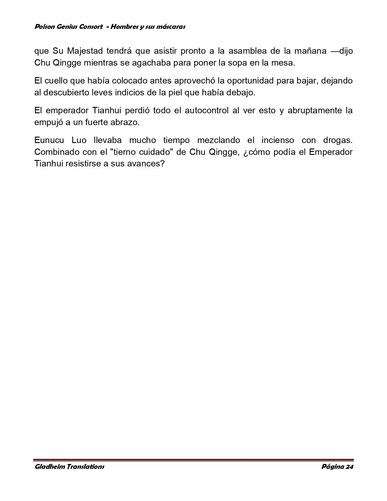 Poison Genious Consort (Novela) - Capítulo 364 - Página 24 - LectorTMOo