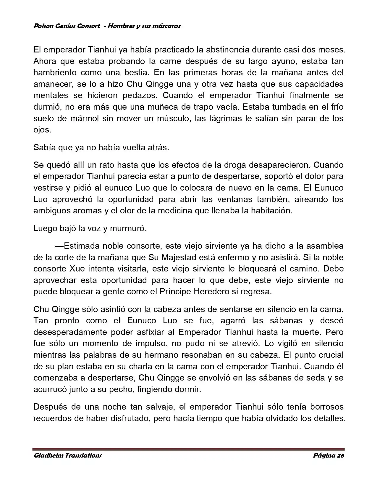 Poison Genious Consort (Novela) - Capítulo 364 - Página 26 - LectorTMOo