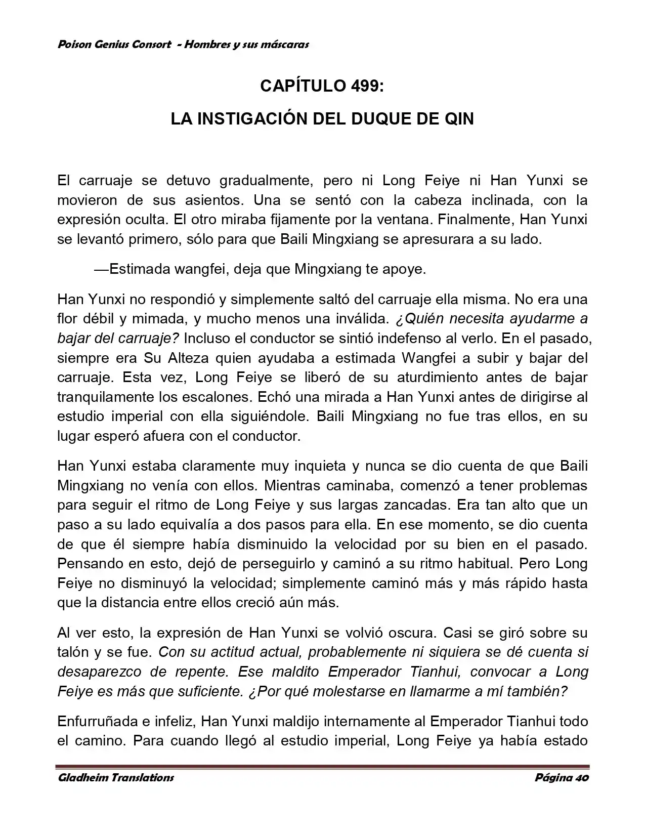 Poison Genious Consort (Novela) - Capítulo 364 - Página 40 - LectorTMOo