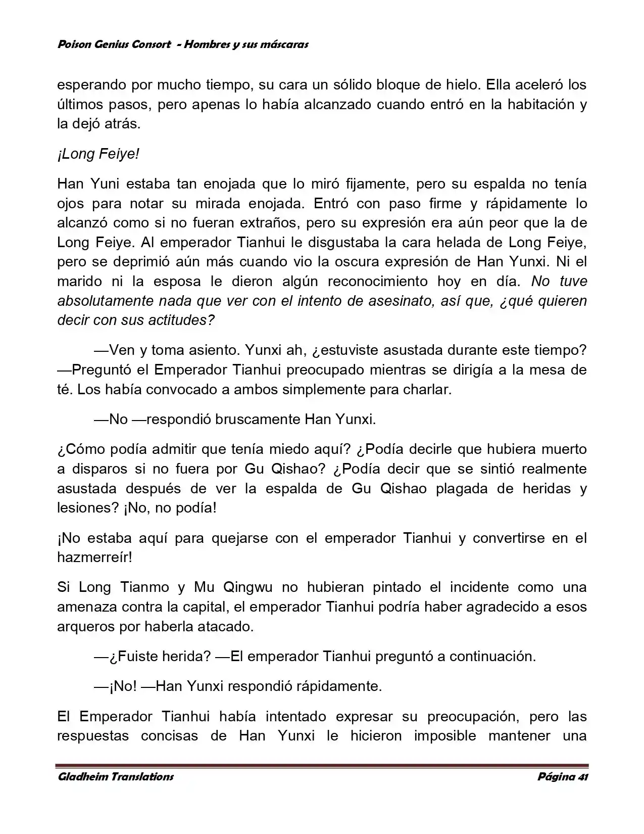 Poison Genious Consort (Novela) - Capítulo 364 - Página 41 - LectorTMOo