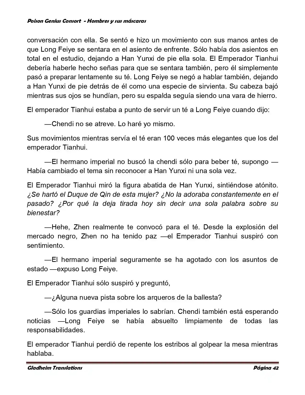 Poison Genious Consort (Novela) - Capítulo 364 - Página 42 - LectorTMOo