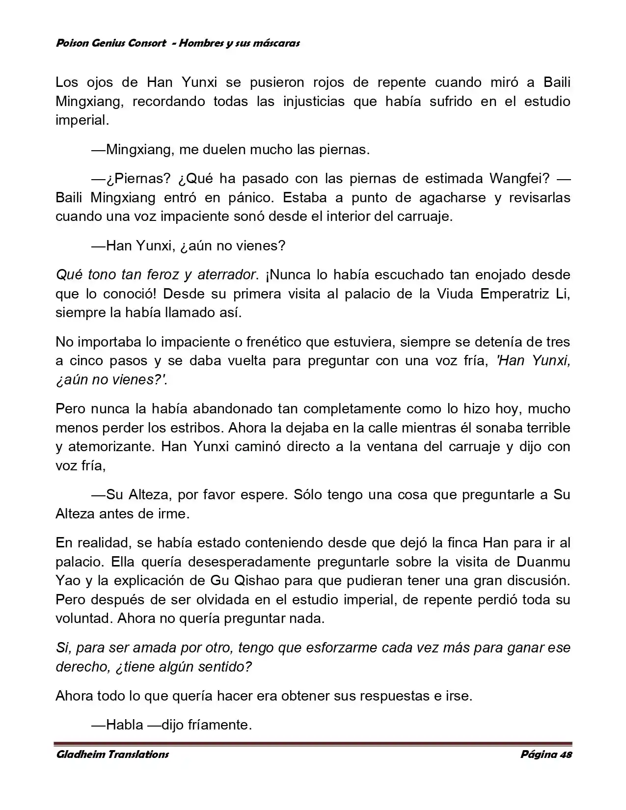 Poison Genious Consort (Novela) - Capítulo 364 - Página 48 - LectorTMOo